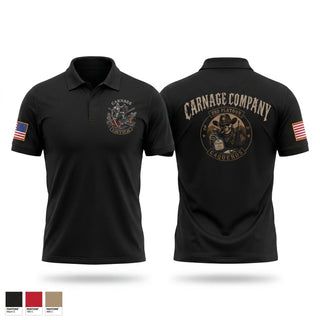 Short Sleeve Performance Polo, Carnage 2-37AR, Army, Teamtime, Team time, sublimation, custom sports apparel, team uniforms, spirit wear, spiritwear, sports uniforms, custom shirts, team store, custom team store, fundraiser sports, apparel fundraiser
