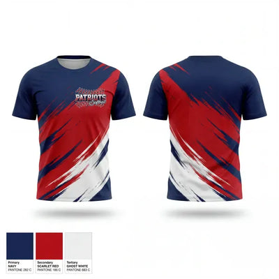 PATRIOTS 56014030 Short Sleeve Performance Shirt - 1