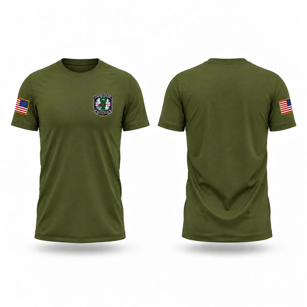 Old School Cotton Feel Shirt, Calhan Police Department, Police, Teamtime, Team time, sublimation, custom sports apparel, team uniforms, spirit wear, spiritwear, sports uniforms, custom shirts, team store, custom team store, fundraiser sports, apparel fundraiser