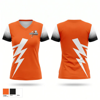 Womens Short Sleeve Vneck Shirt, Yamhill Carlton Football, , Teamtime, Team time, sublimation, custom sports apparel, team uniforms, spirit wear, spiritwear, sports uniforms, custom shirts, team store, custom team store, fundraiser sports, apparel fundraiser