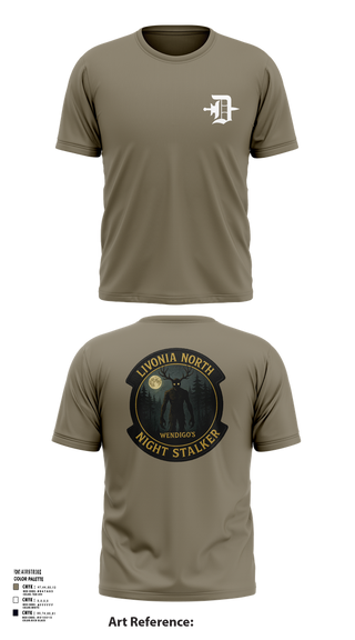 Short Sleeve Performance Shirt, Livonia North Recruiting Station, , Teamtime, Team time, sublimation, custom sports apparel, team uniforms, spirit wear, spiritwear, sports uniforms, custom shirts, team store, custom team store, fundraiser sports, apparel fundraiser