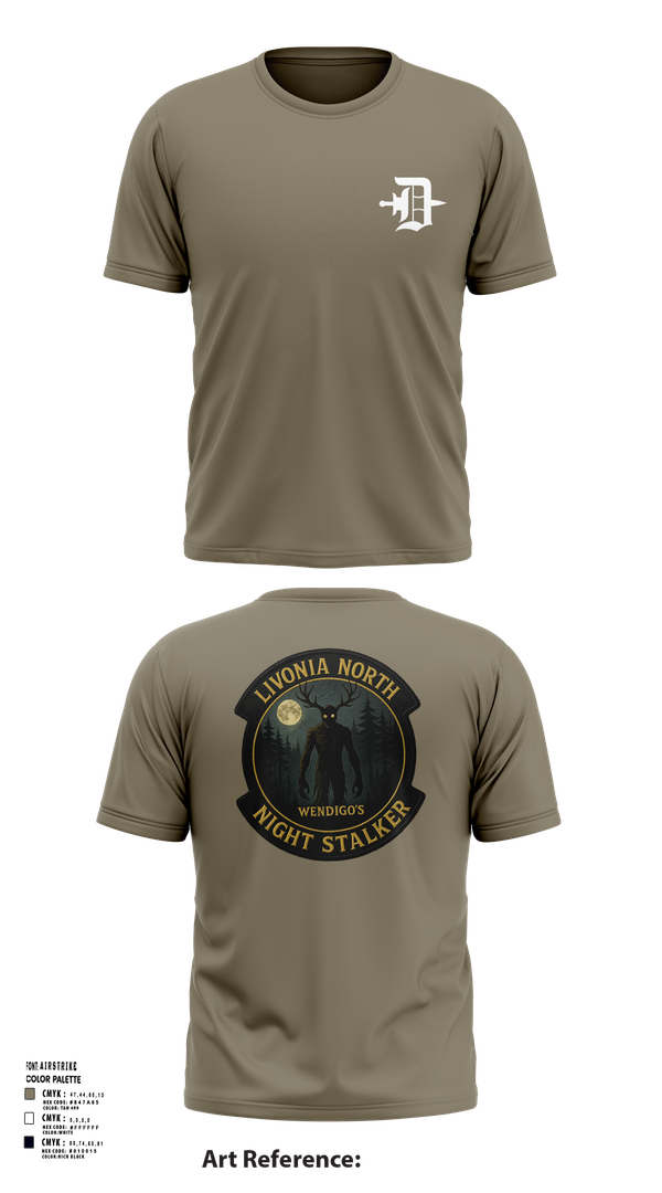 Short Sleeve Performance Shirt, Livonia North Recruiting Station, , Teamtime, Team time, sublimation, custom sports apparel, team uniforms, spirit wear, spiritwear, sports uniforms, custom shirts, team store, custom team store, fundraiser sports, apparel fundraiser