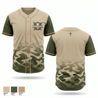 Full Button Baseball Jersey, So Cal Bombers, Baseball, Teamtime, Team time, sublimation, custom sports apparel, team uniforms, spirit wear, spiritwear, sports uniforms, custom shirts, team store, custom team store, fundraiser sports, apparel fundraiser