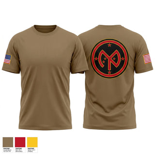 Old School Cotton Feel Shirt, A Co, 1-69th IN, National Guard, Teamtime, Team time, sublimation, custom sports apparel, team uniforms, spirit wear, spiritwear, sports uniforms, custom shirts, team store, custom team store, fundraiser sports, apparel fundraiser