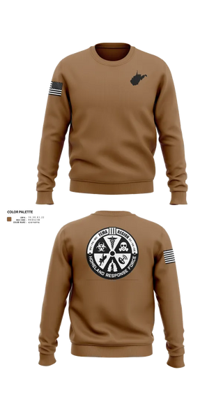 Crew Neck Sweatshirt, Region 3 Homeland Response Force, , Teamtime, Team time, sublimation, custom sports apparel, team uniforms, spirit wear, spiritwear, sports uniforms, custom shirts, team store, custom team store, fundraiser sports, apparel fundraiser