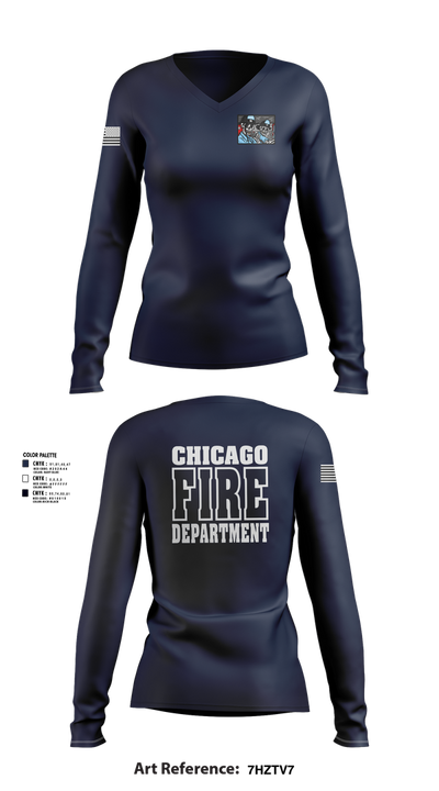 Ambulance 11 Women's Long Sleeve V-neck Shirt - 101