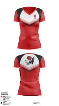 Nc state Wolfpack 89789962 Women's Short Sleeve V-neck Shirt - 1