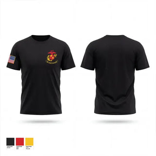 Old School Cotton Feel Shirt, MCRD PI / ERR, Marines, Teamtime, Team time, sublimation, custom sports apparel, team uniforms, spirit wear, spiritwear, sports uniforms, custom shirts, team store, custom team store, fundraiser sports, apparel fundraiser