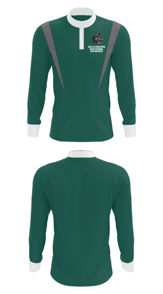 Quarter Zip Jacket, Helix Charter High School Swimming, Swimming, Teamtime, Team time, sublimation, custom sports apparel, team uniforms, spirit wear, spiritwear, sports uniforms, custom shirts, team store, custom team store, fundraiser sports, apparel fundraiser