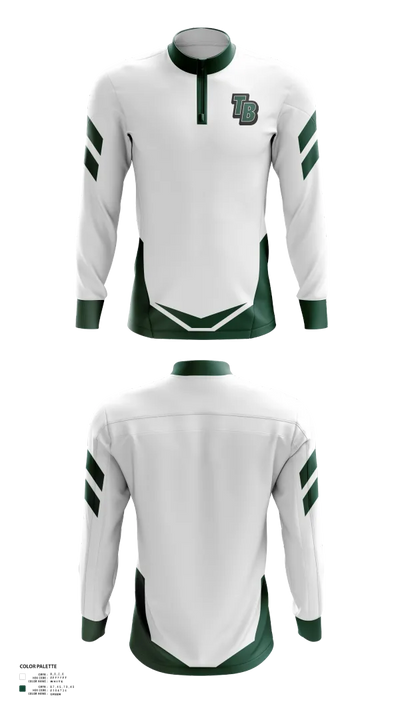 Twelve Bridges Rhinos 96167977 Quarter Zip Jacket - 52