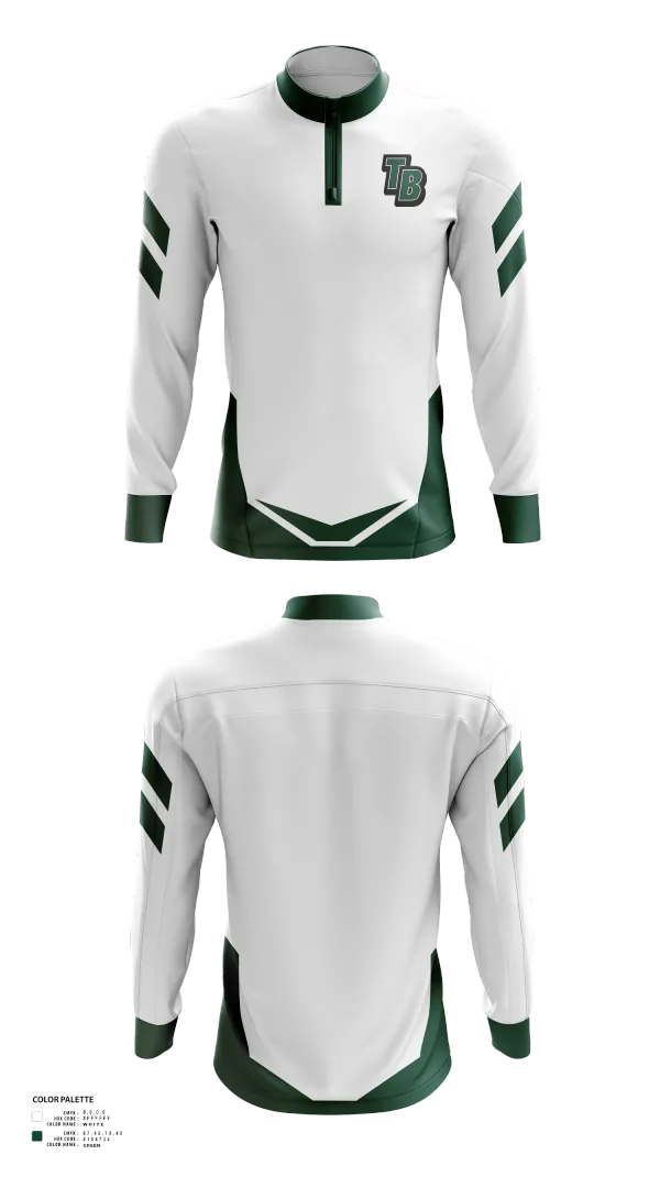 Quarter Zip Jacket, Twelve Bridges Rhinos, Men's Volleyball, Teamtime, Team time, sublimation, custom sports apparel, team uniforms, spirit wear, spiritwear, sports uniforms, custom shirts, team store, custom team store, fundraiser sports, apparel fundraiser