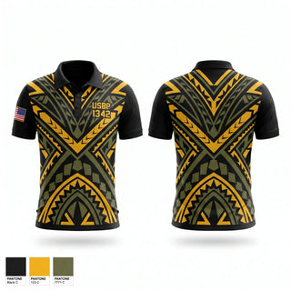 Short Sleeve Performance Polo, USBP 1342, Police, Teamtime, Team time, sublimation, custom sports apparel, team uniforms, spirit wear, spiritwear, sports uniforms, custom shirts, team store, custom team store, fundraiser sports, apparel fundraiser