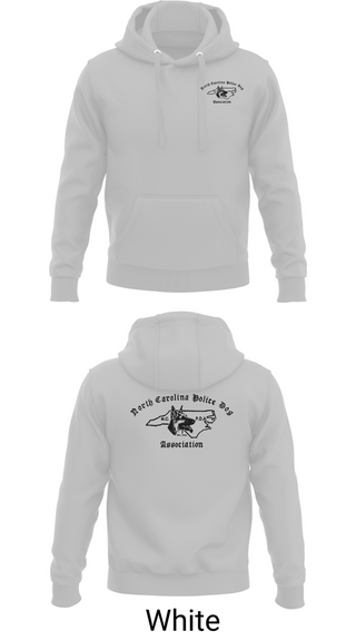 Hoodie, North Carolina Police Dog Association, Police, Teamtime, Team time, sublimation, custom sports apparel, team uniforms, spirit wear, spiritwear, sports uniforms, custom shirts, team store, custom team store, fundraiser sports, apparel fundraiser