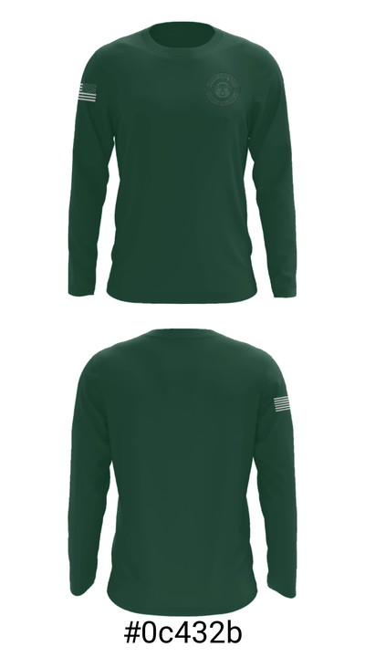 Marshfield High School Ice Hockey 65415198 Long Sleeve Performance Shirt - 18