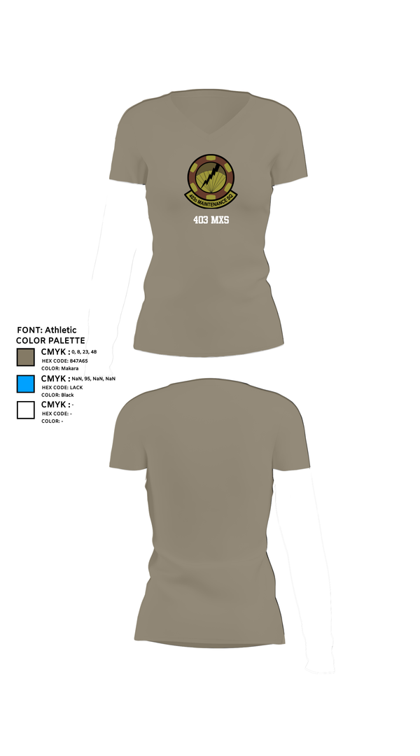 Womens Short Sleeve Vneck Shirt, 403 MXS, , Teamtime, Team time, sublimation, custom sports apparel, team uniforms, spirit wear, spiritwear, sports uniforms, custom shirts, team store, custom team store, fundraiser sports, apparel fundraiser