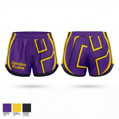 Carolina Pirates 3165178 Women's Shorts - 1
