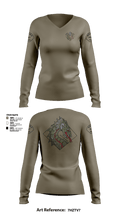 Aurora SWAT 11692401 Women's Long Sleeve V-neck Shirt - 1