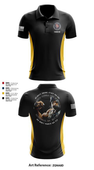 Short Sleeve Performance Polo, AFJROTC MS-081 DRONE TEAM, , Teamtime, Team time, sublimation, custom sports apparel, team uniforms, spirit wear, spiritwear, sports uniforms, custom shirts, team store, custom team store, fundraiser sports, apparel fundraiser