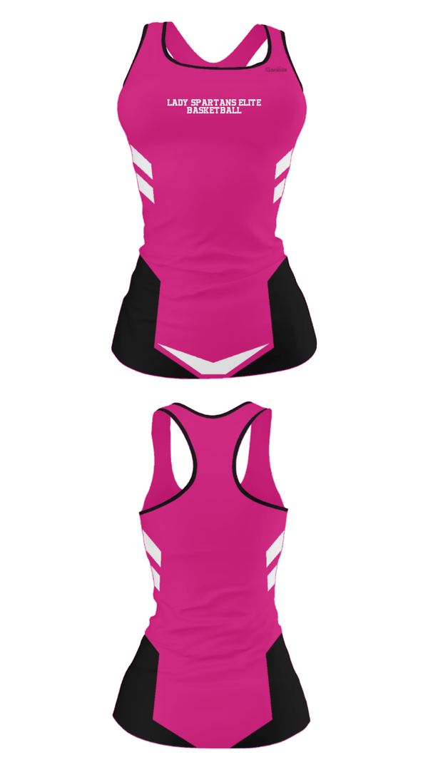Tank Top, Lady Spartans Elite Basketball, Men's Basketball, Teamtime, Team time, sublimation, custom sports apparel, team uniforms, spirit wear, spiritwear, sports uniforms, custom shirts, team store, custom team store, fundraiser sports, apparel fundraiser