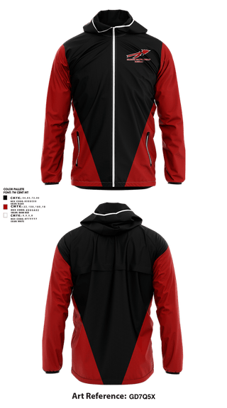 Windbreaker, Charlton County Indians, Baseball, Teamtime, Team time, sublimation, custom sports apparel, team uniforms, spirit wear, spiritwear, sports uniforms, custom shirts, team store, custom team store, fundraiser sports, apparel fundraiser