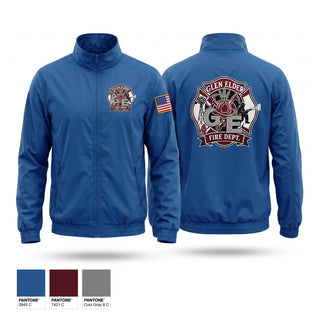 Windbreaker, Glen Elder Fire Department, Fire Department, Teamtime, Team time, sublimation, custom sports apparel, team uniforms, spirit wear, spiritwear, sports uniforms, custom shirts, team store, custom team store, fundraiser sports, apparel fundraiser