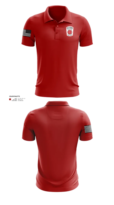 Coeymans Fire Co. #1 84362833 Short Sleeve Performance Polo - 22