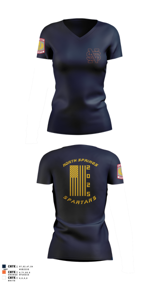 Womens Short Sleeve Vneck Shirt, Spartans, Cross Country, Teamtime, Team time, sublimation, custom sports apparel, team uniforms, spirit wear, spiritwear, sports uniforms, custom shirts, team store, custom team store, fundraiser sports, apparel fundraiser