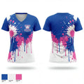 Islanders 88250489 Women's Short Sleeve V-neck Shirt - 1