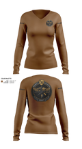 MOBILE COUNTY SWAT Women's Long Sleeve V-neck Shirt - 21