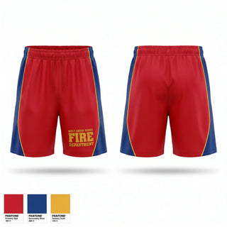 Athletic Shorts With Pockets, West Baton Rouge Fire Department, Fire Department, Teamtime, Team time, sublimation, custom sports apparel, team uniforms, spirit wear, spiritwear, sports uniforms, custom shirts, team store, custom team store, fundraiser sports, apparel fundraiser