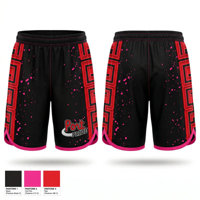 Port Jervis High School Wrestling Women's Shorts - 1