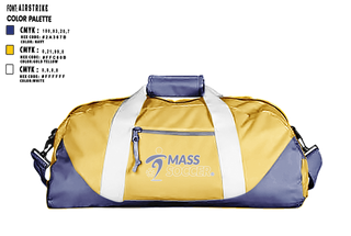 Duffle Bag, Mass Soccer, Men's Soccer, Teamtime, Team time, sublimation, custom sports apparel, team uniforms, spirit wear, spiritwear, sports uniforms, custom shirts, team store, custom team store, fundraiser sports, apparel fundraiser