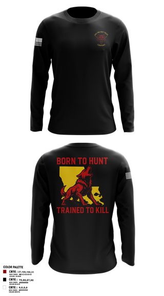 Long Sleeve Performance Shirt, 239th Military Police Company, , Teamtime, Team time, sublimation, custom sports apparel, team uniforms, spirit wear, spiritwear, sports uniforms, custom shirts, team store, custom team store, fundraiser sports, apparel fundraiser