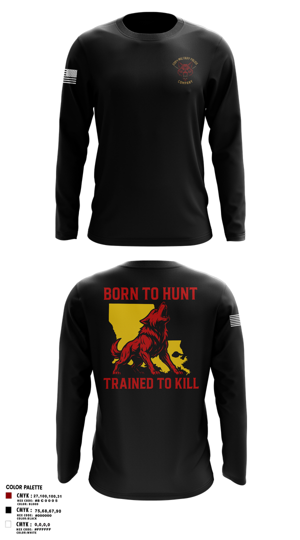 Long Sleeve Performance Shirt, 239th Military Police Company, , Teamtime, Team time, sublimation, custom sports apparel, team uniforms, spirit wear, spiritwear, sports uniforms, custom shirts, team store, custom team store, fundraiser sports, apparel fundraiser