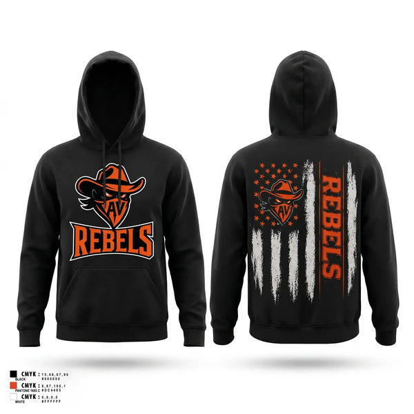 Hoodie, AV Rebels, , Teamtime, Team time, sublimation, custom sports apparel, team uniforms, spirit wear, spiritwear, sports uniforms, custom shirts, team store, custom team store, fundraiser sports, apparel fundraiser