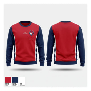 Crew Neck Sweatshirt, Lonestar Wolves, Softball, Teamtime, Team time, sublimation, custom sports apparel, team uniforms, spirit wear, spiritwear, sports uniforms, custom shirts, team store, custom team store, fundraiser sports, apparel fundraiser