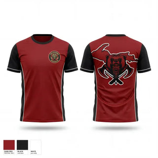Old School Cotton Feel Shirt, Escanaba Berserkers, Rugby, Teamtime, Team time, sublimation, custom sports apparel, team uniforms, spirit wear, spiritwear, sports uniforms, custom shirts, team store, custom team store, fundraiser sports, apparel fundraiser