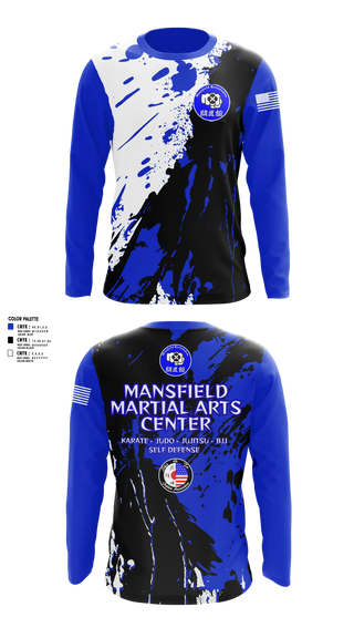 Long Sleeve Performance Shirt, Mansfield Martial Arts Center, , Teamtime, Team time, sublimation, custom sports apparel, team uniforms, spirit wear, spiritwear, sports uniforms, custom shirts, team store, custom team store, fundraiser sports, apparel fundraiser