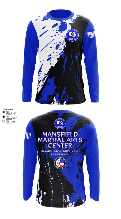 Mansfield Martial Arts Center Long Sleeve Performance Shirt 5