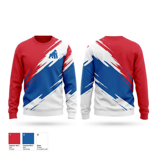 Crew Neck Sweatshirt, Midwest Monsters Vierk 13u, Baseball, Teamtime, Team time, sublimation, custom sports apparel, team uniforms, spirit wear, spiritwear, sports uniforms, custom shirts, team store, custom team store, fundraiser sports, apparel fundraiser