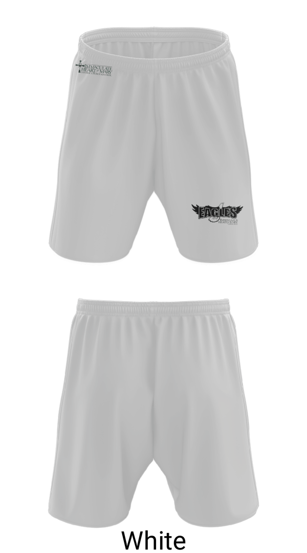 Athletic Shorts With Pockets, Immaculate Heart Of Mary School, Spirit Store, Teamtime, Team time, sublimation, custom sports apparel, team uniforms, spirit wear, spiritwear, sports uniforms, custom shirts, team store, custom team store, fundraiser sports, apparel fundraiser