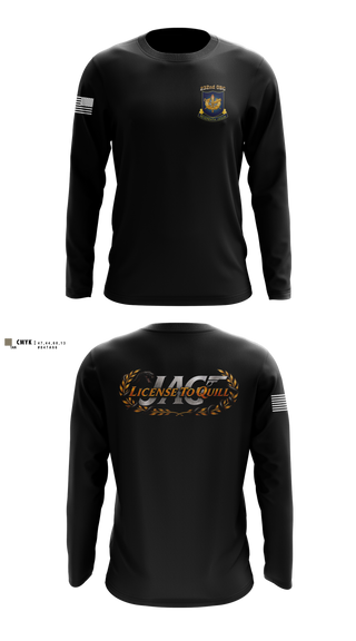 Long Sleeve Performance Shirt, TJAGCLS, Army, Teamtime, Team time, sublimation, custom sports apparel, team uniforms, spirit wear, spiritwear, sports uniforms, custom shirts, team store, custom team store, fundraiser sports, apparel fundraiser