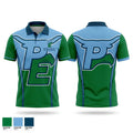 Peabody Veterans Memorial High School Swimming Short Sleeve Performance Polo - 1
