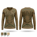 5 FSS Women's Long Sleeve V-neck Shirt - 1