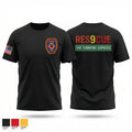 Ridgebury Fire Department 90763461 Old School Cotton Feel Shirt - 1
