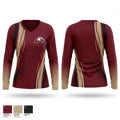 Marín Eagles 3472122 Women's Long Sleeve V-neck Shirt - 1