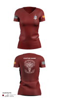 120TH MCAS 53428597 Women's Short Sleeve V-neck Shirt - 112