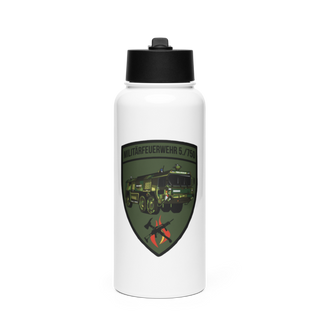 BrdSchZg 29606581 Stainless Steel Water Bottle with a Straw Lid