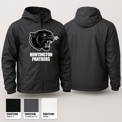 Huntington Junior High School Basketball 78559210 Windbreaker - 1
