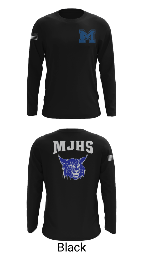 Long Sleeve Performance Shirt, Mattanawcook Junior High School, Spirit Store, Teamtime, Team time, sublimation, custom sports apparel, team uniforms, spirit wear, spiritwear, sports uniforms, custom shirts, team store, custom team store, fundraiser sports, apparel fundraiser